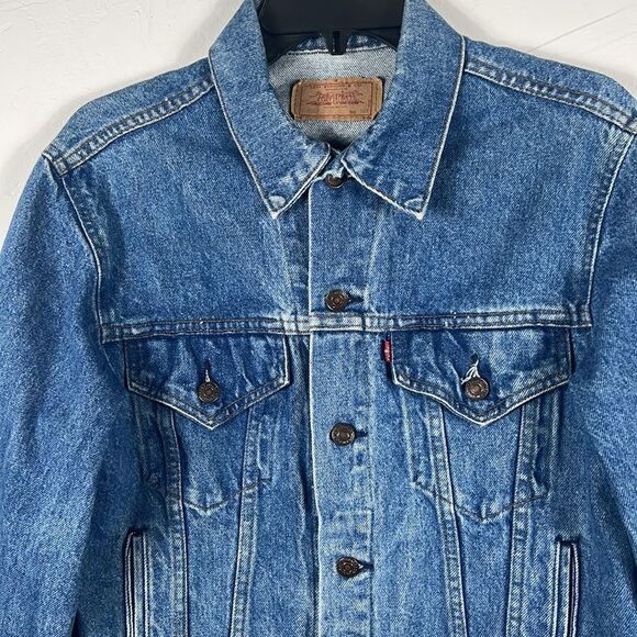 🔥🔥 True Vintage LEVI’s Original Denim Jean Jacket - Sz 40R (Medium) - EUC - Picture 2 of 6